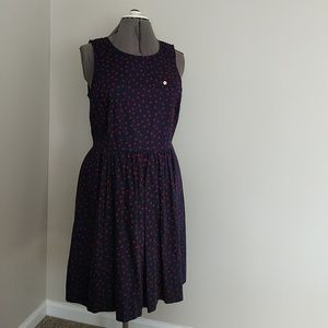 The Limited Navy Blue Sleeveless Dress Size 14